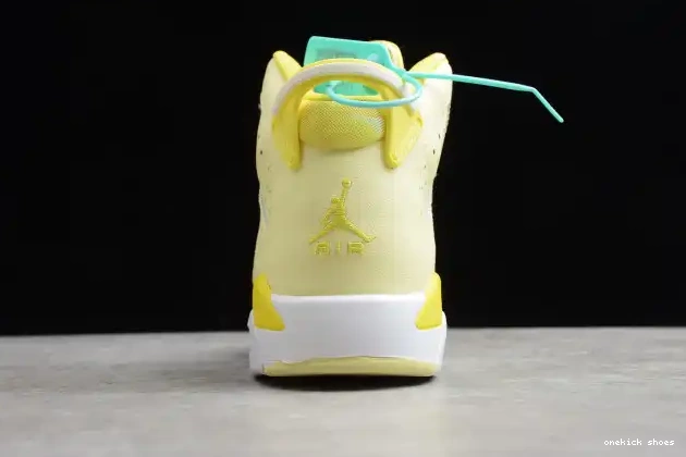 Rep Onekick Jordan (GS) 6 Dynamic Retro Floral Air 543390-800 Yellow 0329